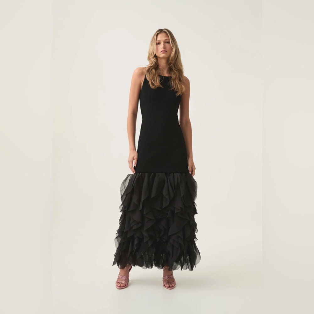 Aje Elations Knit Maxi Dress